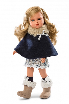 Кукла Оливия в синем, 37 см 